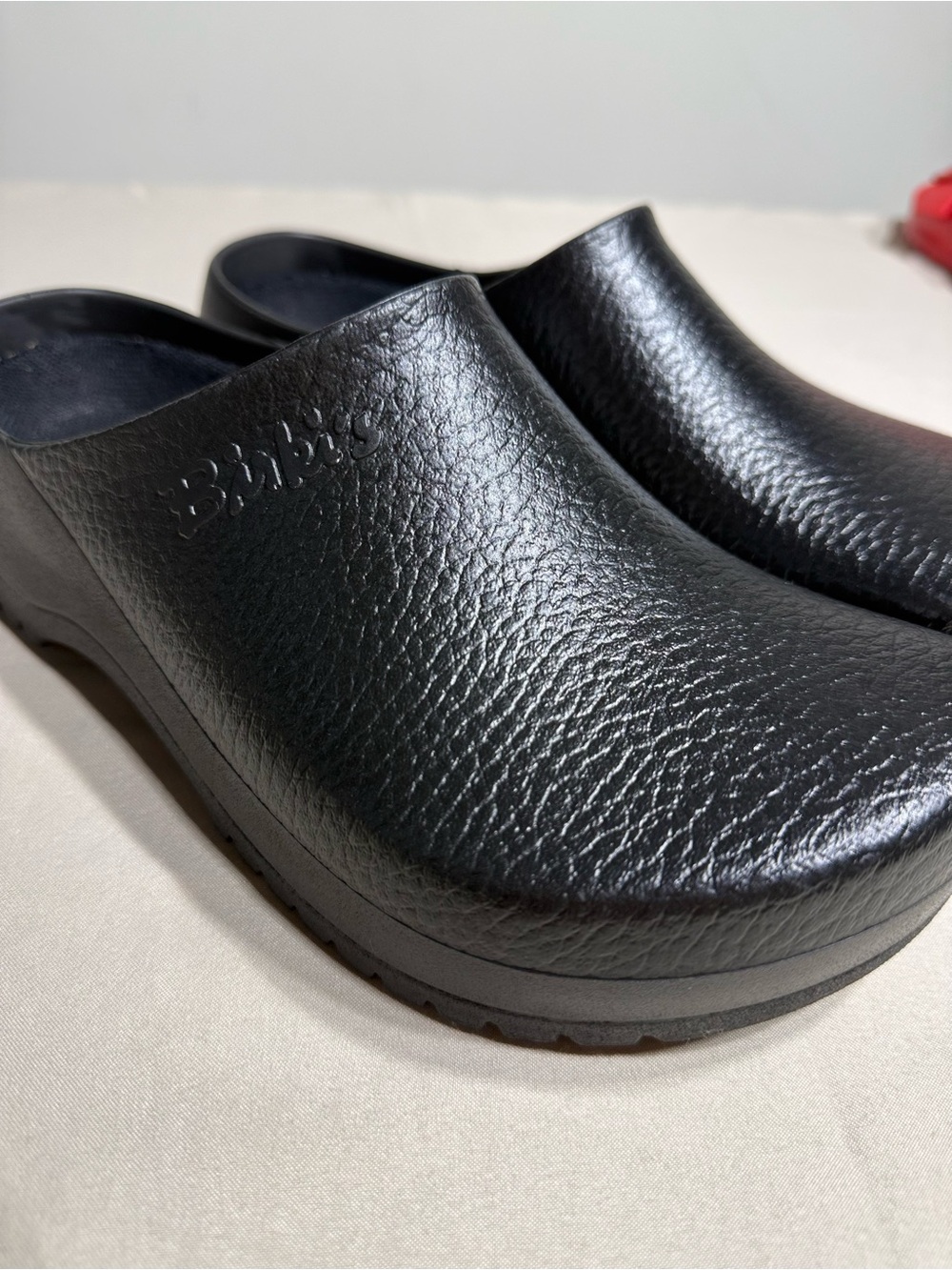 Birkenstock Super Birki 2.0 Black Clogs Women’s 8 Men’s 6 EU 39 Slip Resistant - Picture 2 of 8